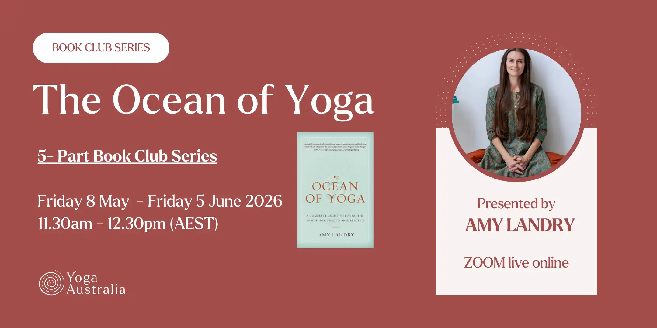The Ocean of Yoga book club with Amy Landry